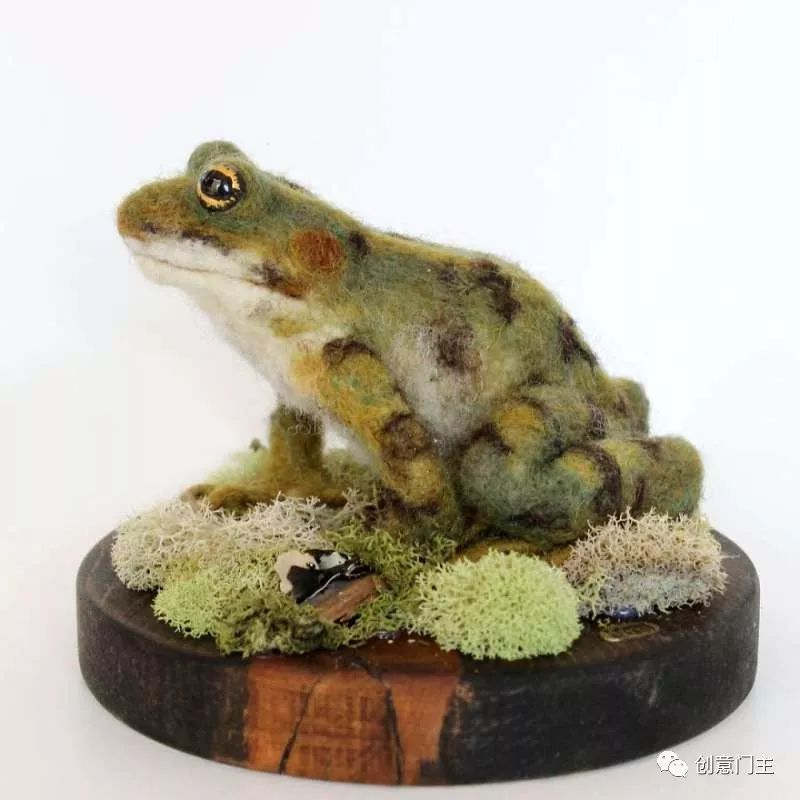 第一眼竟然以为它会动!26个好像有灵魂附体的拟真羊毛毡