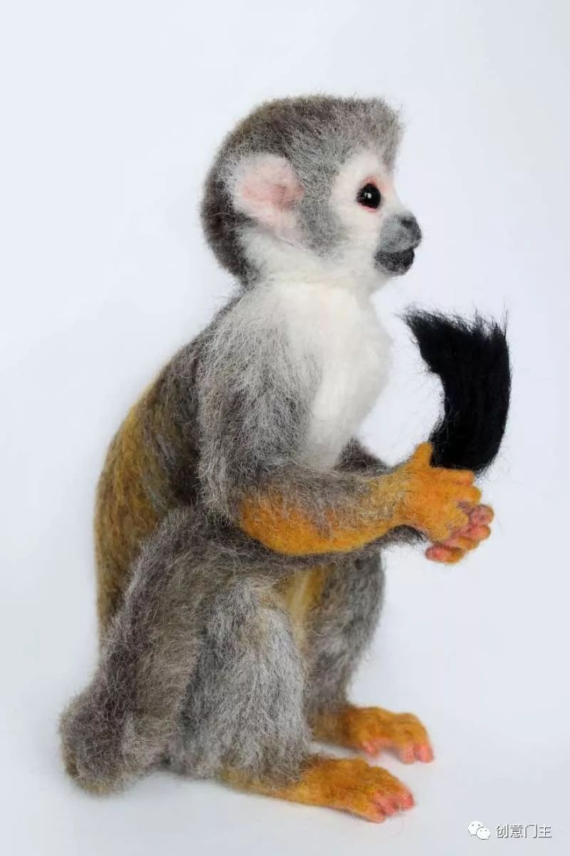 第一眼竟然以为它会动!26个好像有灵魂附体的拟真羊毛毡