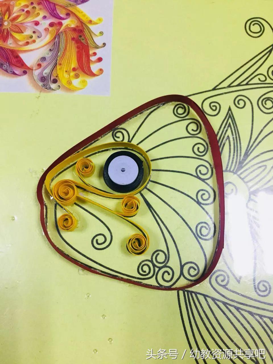 衍纸基础卷法教程衍纸版,基础衍纸作品及教程