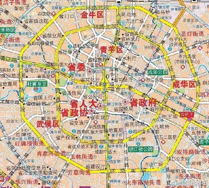 成都环形路“家族史”:全国第二个地图标有六环的城市