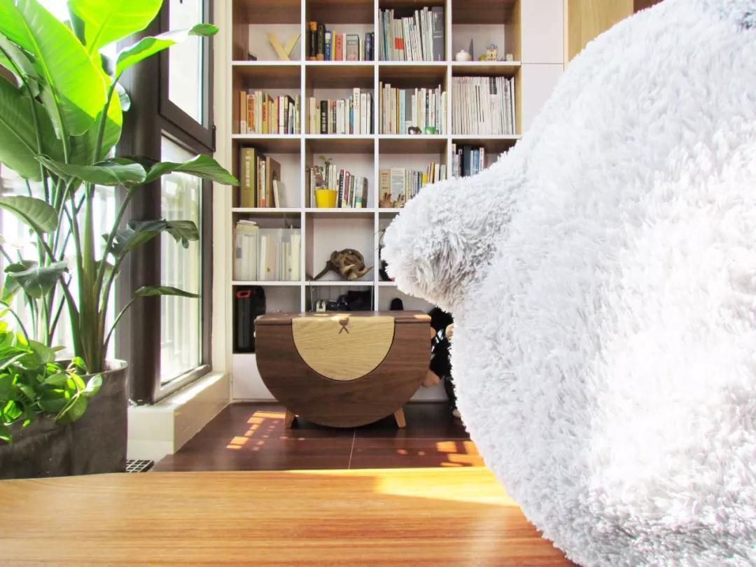 龙猫衣柜、猫桌、小熊柜，建筑师夫妇把80㎡精装房变萌萌哒家！