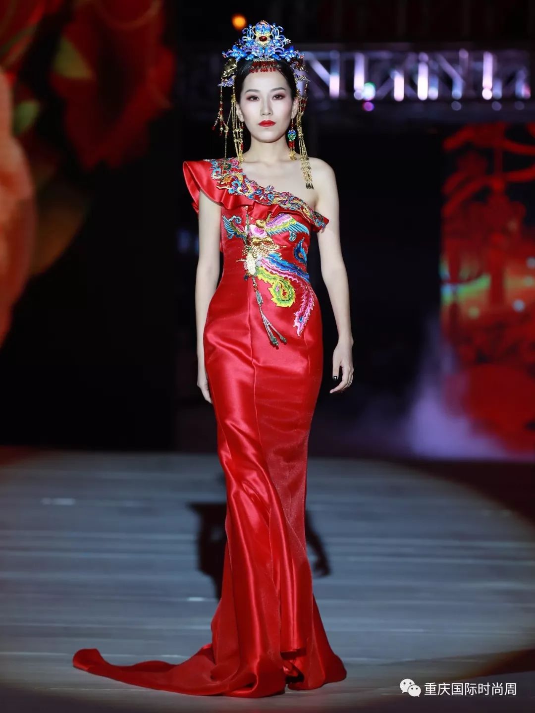 蔡美月2018纽约时装周,蔡美月时装秀