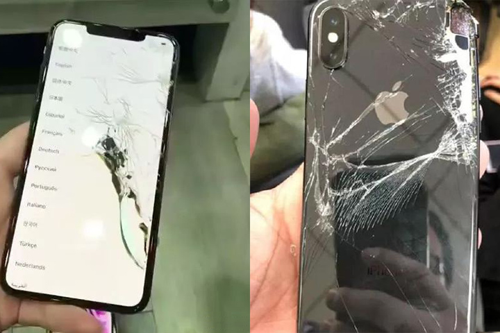 苹果xsmax背面玻璃摔了维修多少钱,iphonexsmax后屏幕摔裂多少钱