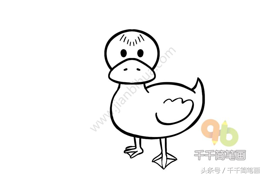 育儿简笔画小动物,育儿简笔画可爱小猪