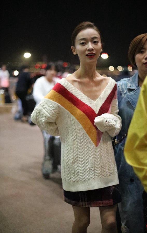 女星珠圆玉润和骨瘦如柴的差距,女星瘦骨如柴珠圆玉润