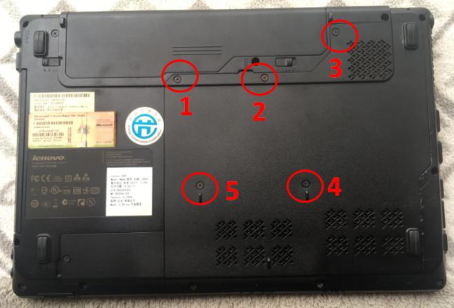 国庆黄金周·联想笔记本G460起死回生记「拆机+固态+内存」