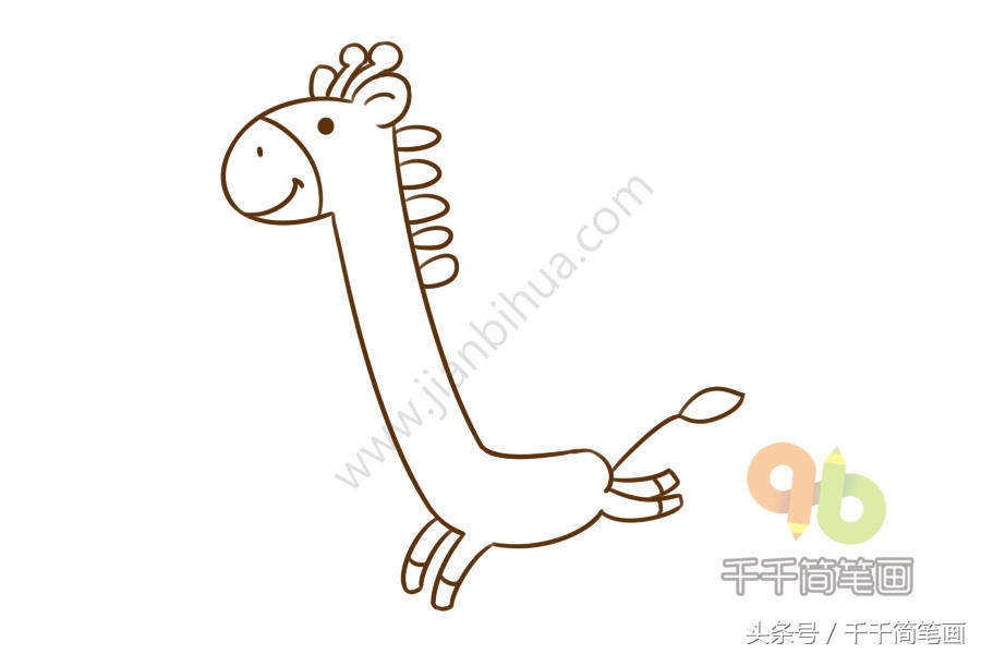 动物园大门简笔画简单又好看,动物园里的熊简单又帅气简笔画