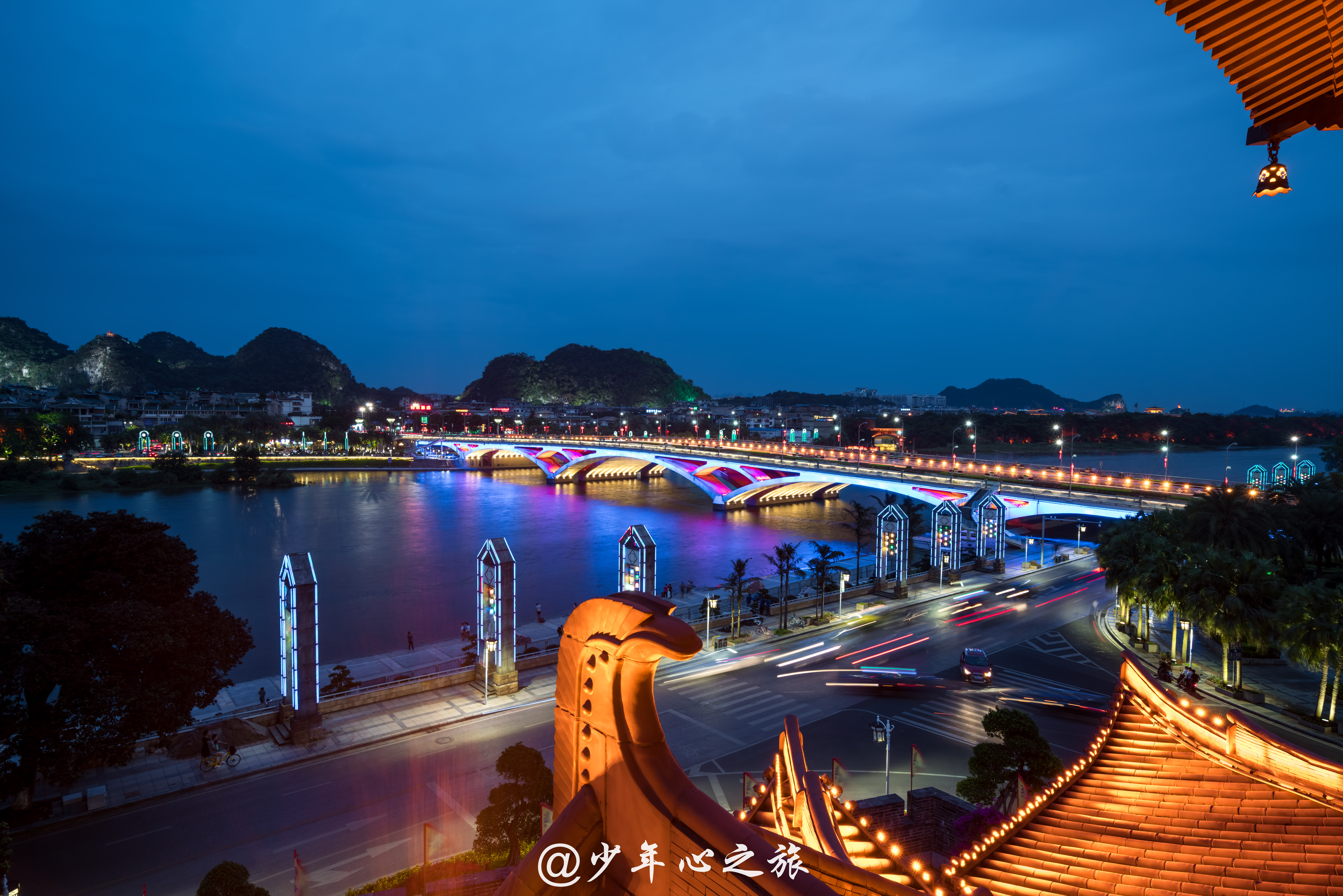 带你走进桂林阳朔山水,高清桂林阳朔旅游攻略图