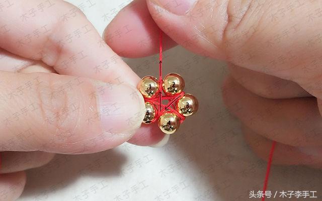 国庆节黄色五角星制作,五角星项链的编法
