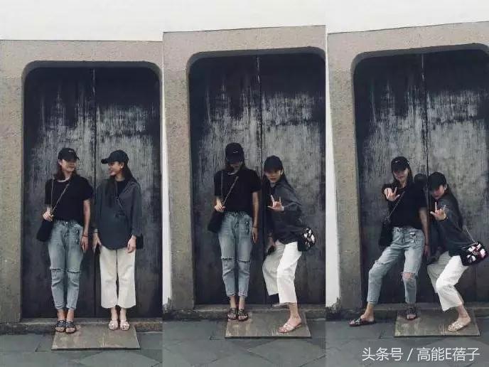 拍照pose技巧和方法,女生拍照剪刀手pose