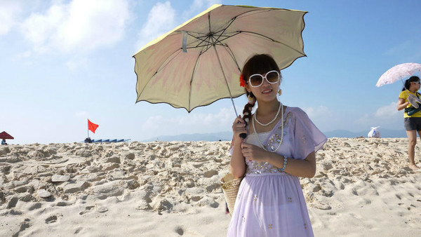 享受阳光拥抱大海,三亚阳光大海之旅