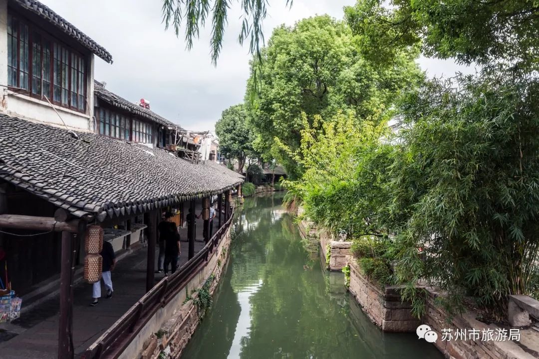 苏州吴中区甪直古镇,苏州甪直古镇进利桥