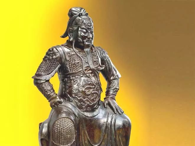 关羽铜像艺术品图片,关公雕像艺术品