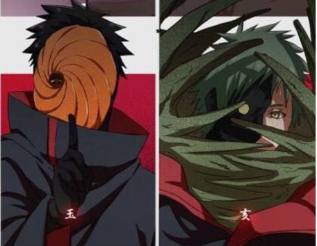 晓组织二人组名字,晓组织颜值二人组