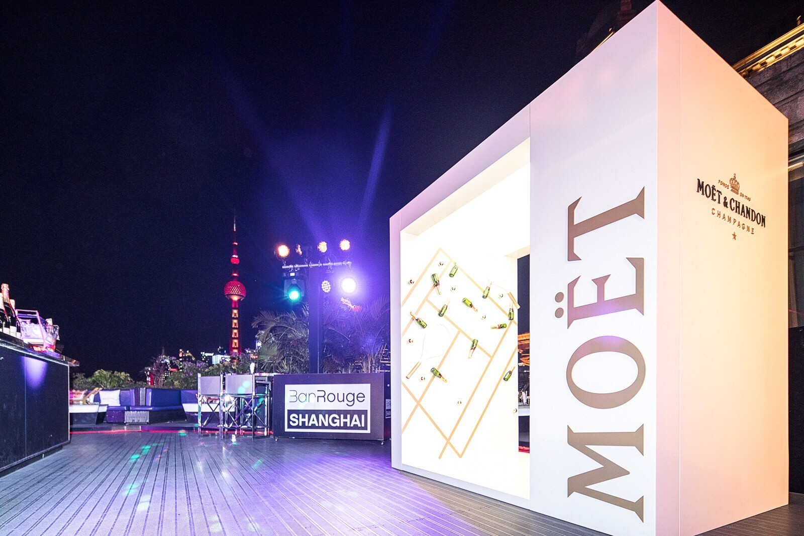 酩悦香槟与拿破仑,酩悦香槟上海新天地