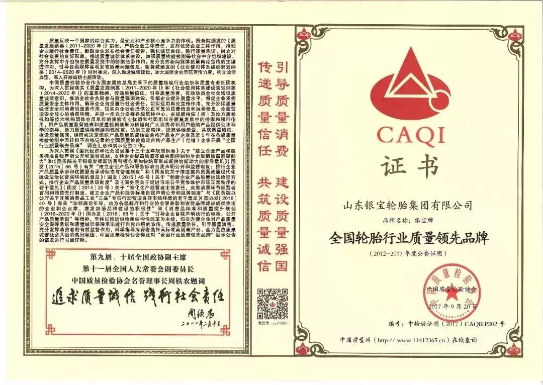 轮胎企业银宝,银宝轮胎集团简介