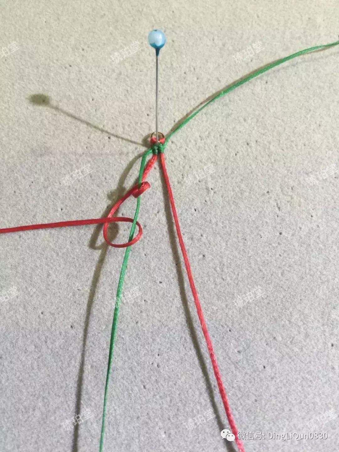 编绳教程铃铛,编绳教程防烫