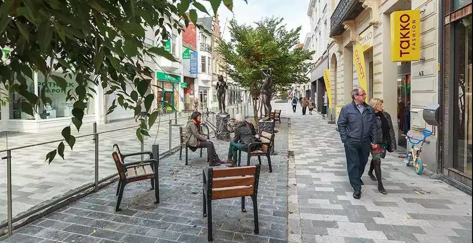 商业街景观如何打造,极致的商业街景观