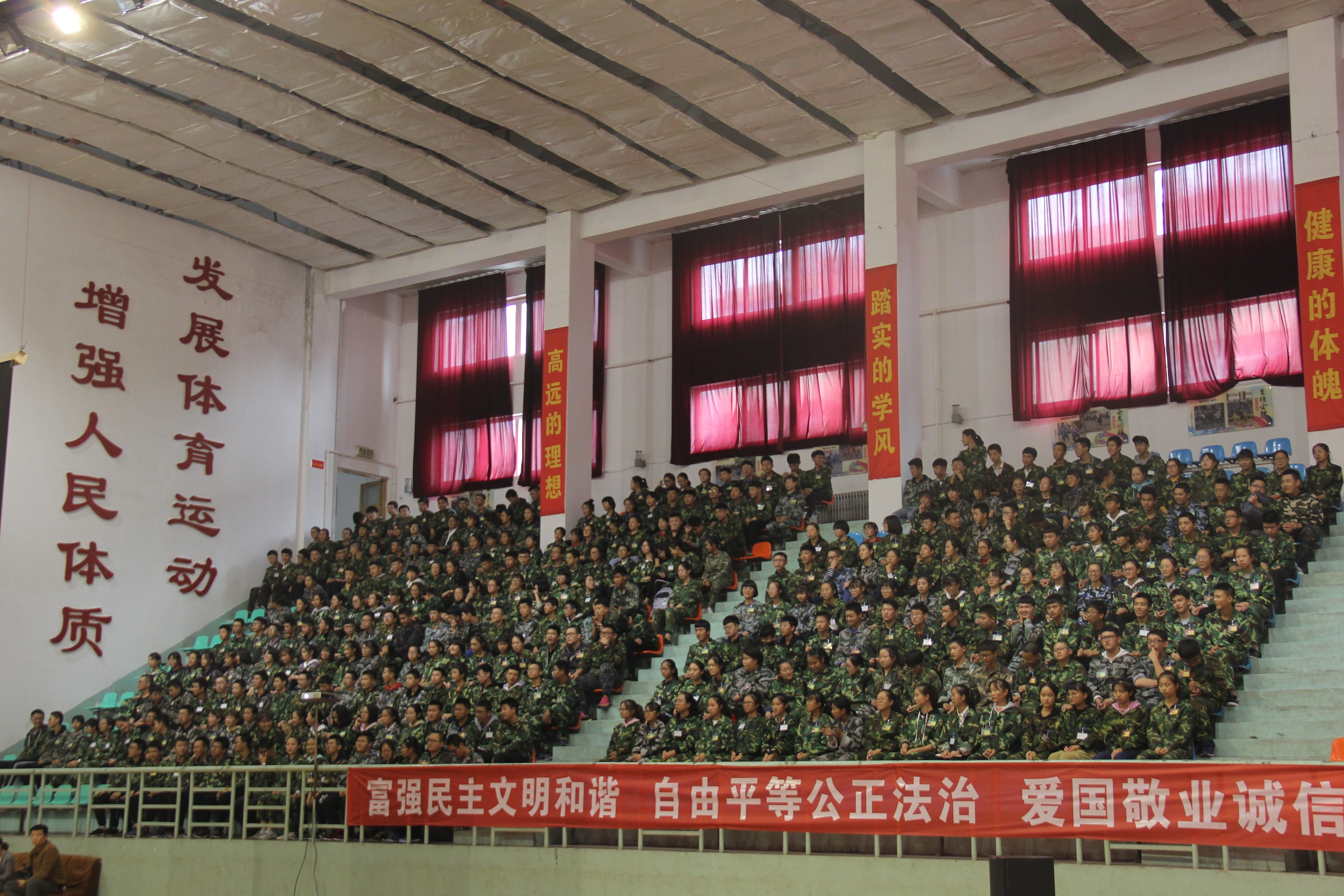 太原市第二十七中学内部参观,太原晋祠博物馆免费讲解