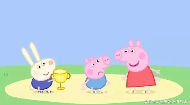 有声绘本小故事小猪佩奇,小猪佩奇运动会绘本故事
