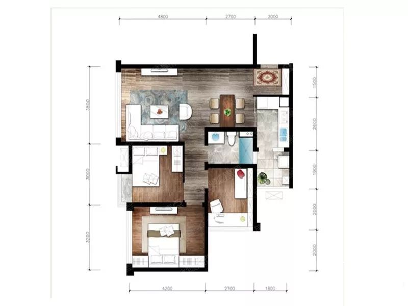同属东二环万年场片区新入市的锦府与润府各有千秋你会选哪个？
