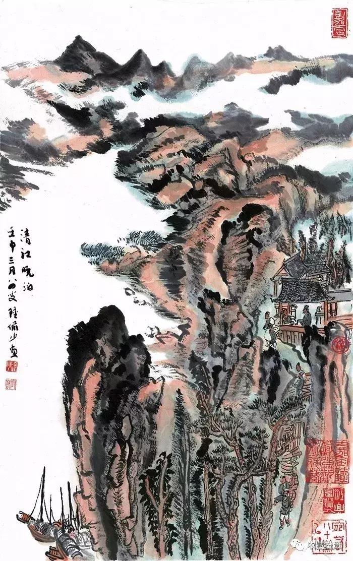 国画精品100幅动态,国画十大名家作品图片