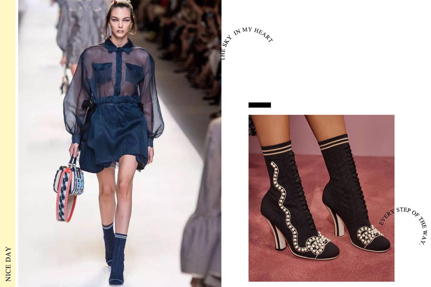 袜靴搭配示范女,长筒袜靴高级搭配