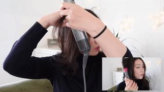 戴森卷发棒hs01跟hs05吹干更快,戴森短的卷发棒和长的卷发棒测评