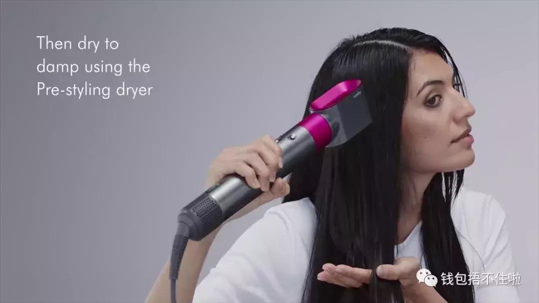 戴森卷发棒hs01跟hs05吹干更快,戴森短的卷发棒和长的卷发棒测评