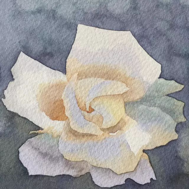 情人节用丙烯画画,情人节教我们画玫瑰