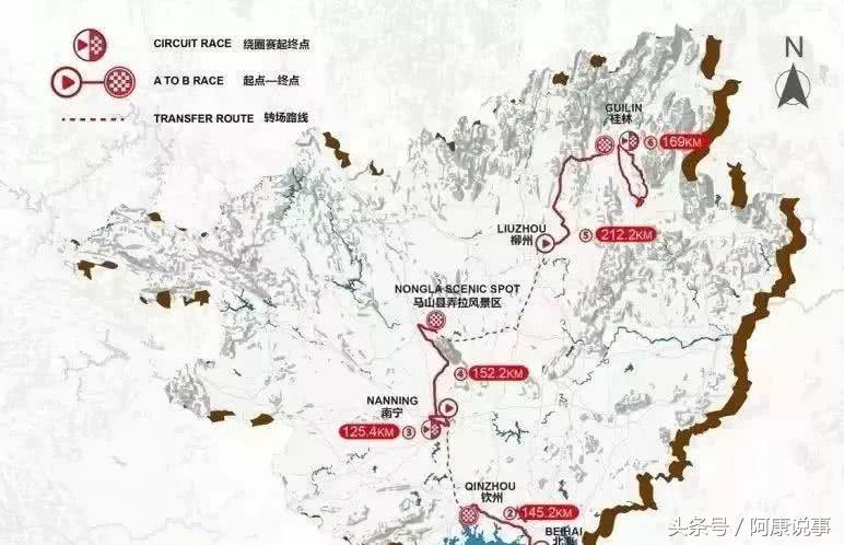 2019环广西公路自行车世界赛回放,环广西公路自行车世界巡回赛2019