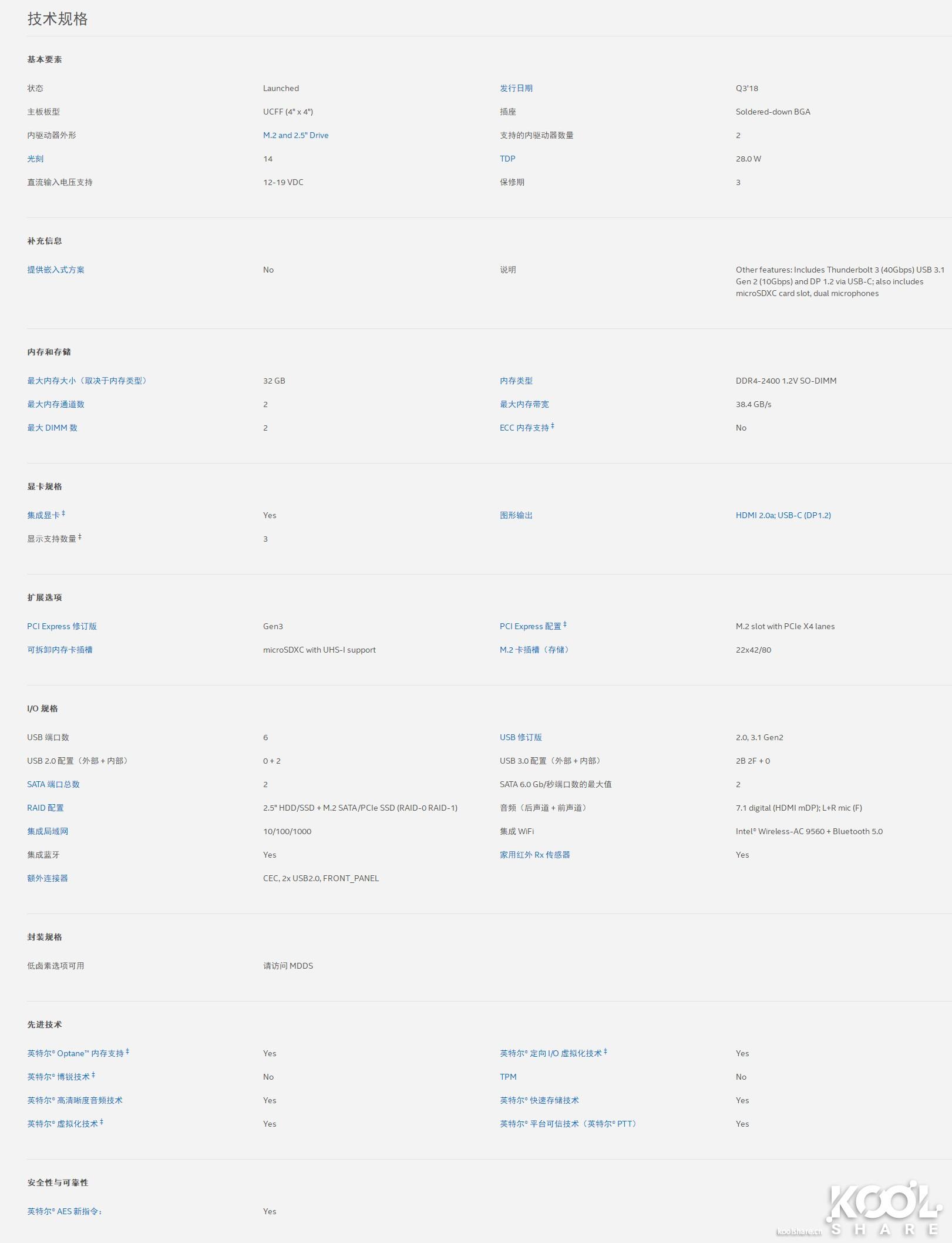 nuc8i5和i7,intelnuci7