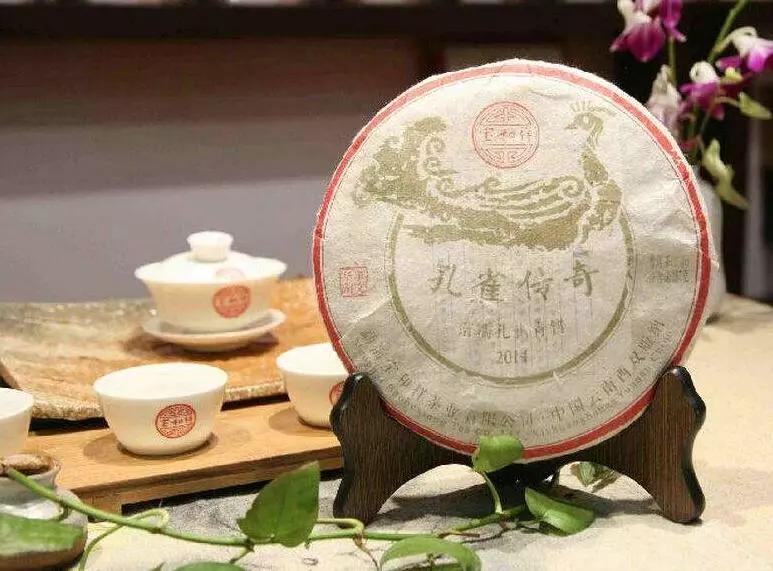 大益千羽孔雀视频,千羽孔雀大益茶2003