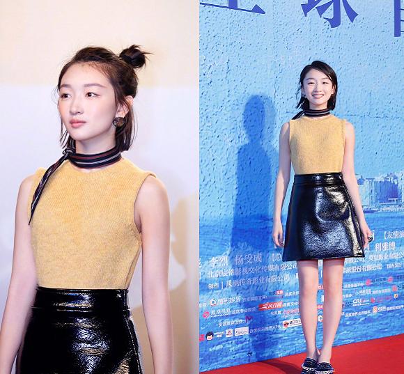 周冬雨同款衣服穿搭秋冬,周冬雨牛仔裤连衣裙