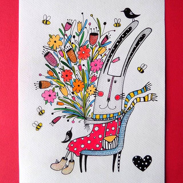 超漂亮的彩铅画,哈利波特彩铅手绘简单插画