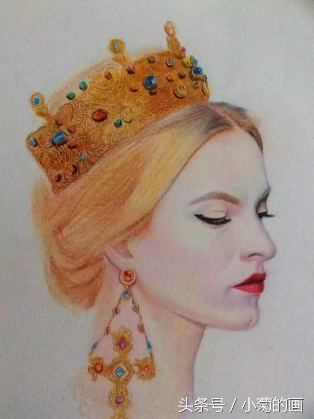 彩铅画人物怎么画逼真,彩铅怎么画人物