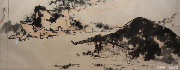 潘天寿花鸟真迹一百幅大赏,潘天寿山水画名作欣赏