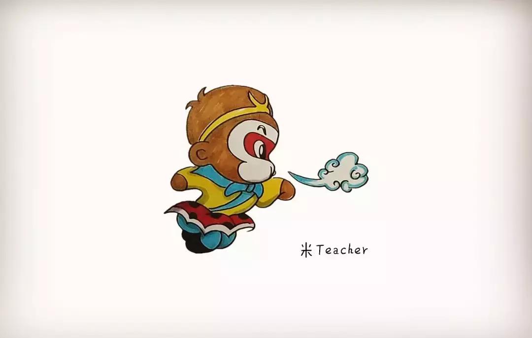 很可爱的孙悟空简笔画,简笔画西游记孙悟空的画法