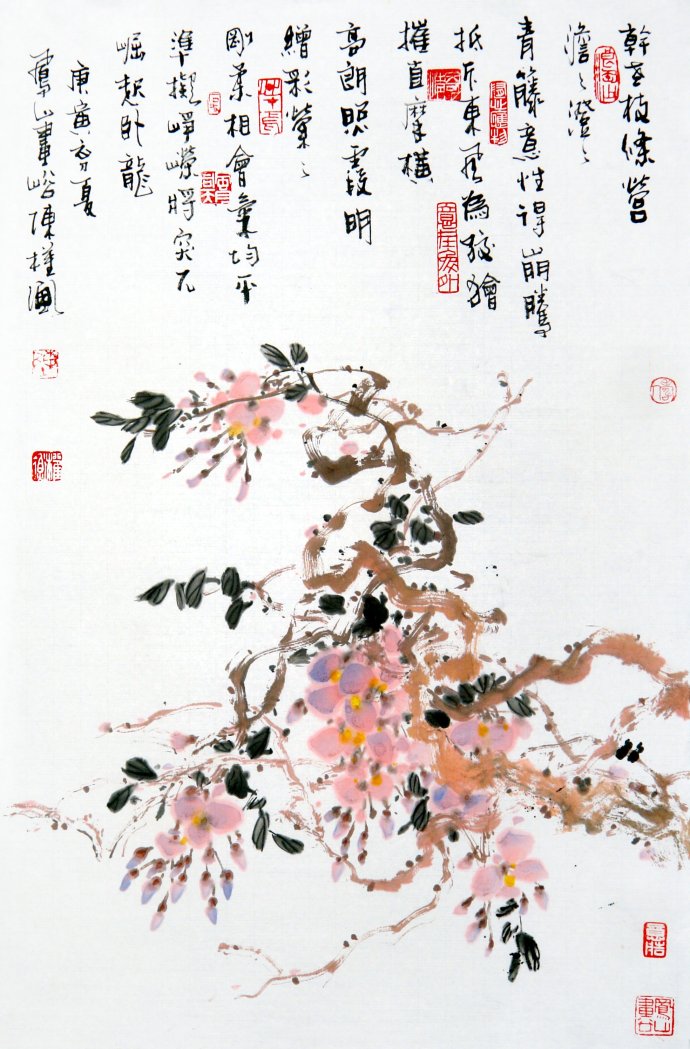 陈淳花鸟画高清作品欣赏,宋画花鸟画作品欣赏