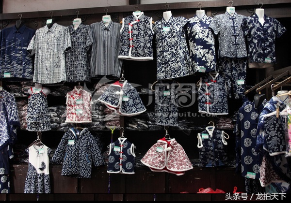 名闻遐迩的沂蒙山区古老的蓝印花布和彩印花布艺术