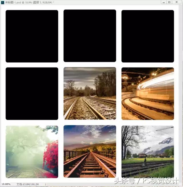 ps九宫格照片怎么调尺寸,ps如何制作九宫格模板