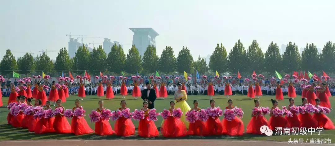 渭南桃园小学运动会开幕式,渭南小学生运动会开幕式