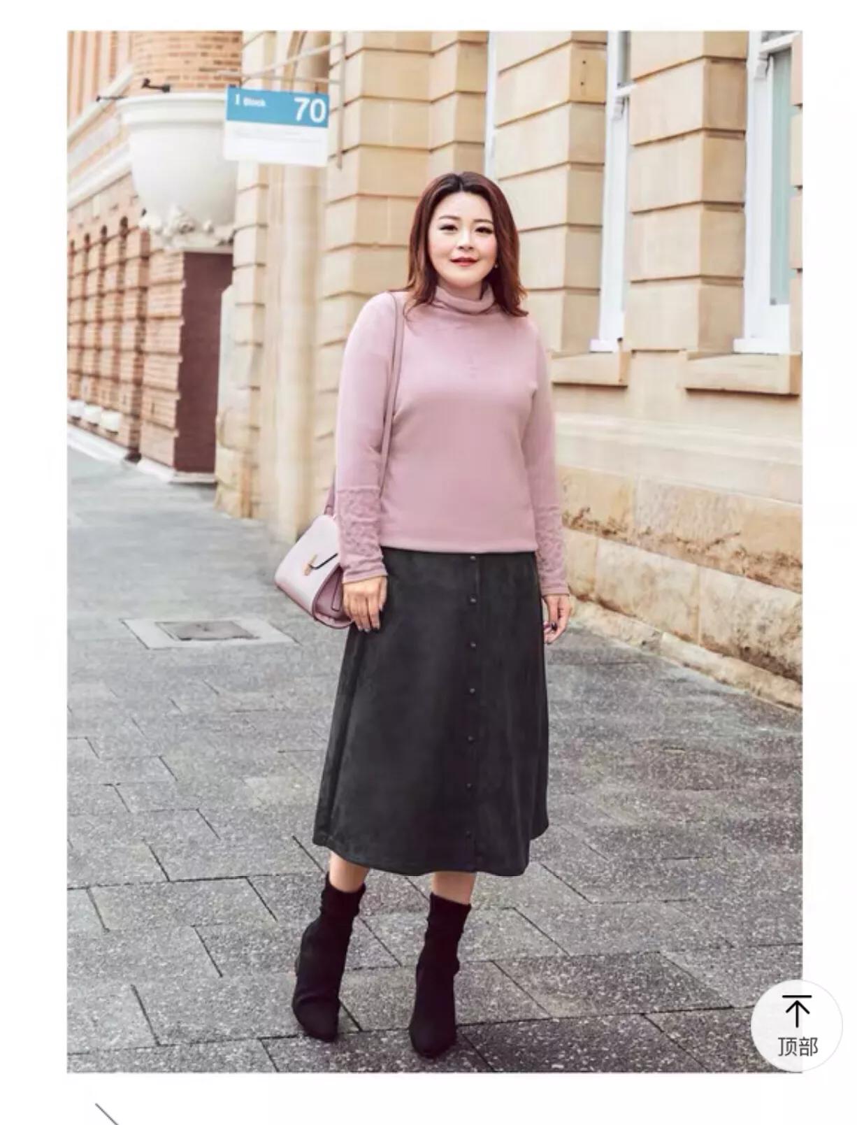 大码打底衫胖mm冬加绒毛衣,秋冬胖mm宽松显瘦内搭毛衣打底衫