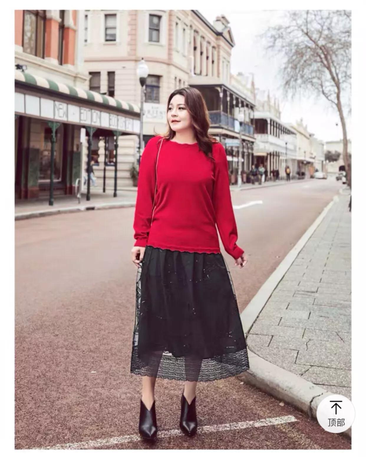 大码打底衫胖mm冬加绒毛衣,秋冬胖mm宽松显瘦内搭毛衣打底衫