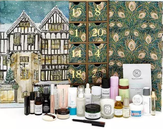 24款贵妇彩妆，售价不过一支口红，圣诞倒数日历囊括美妆经典款