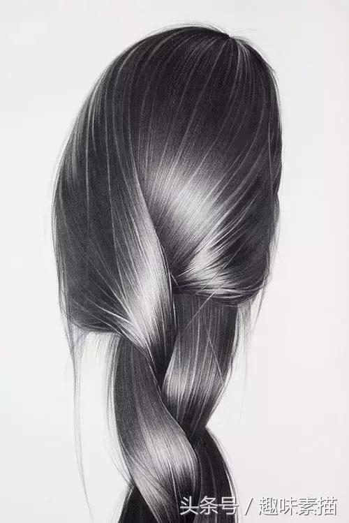 几招教你画头发,一分钟教你画头发