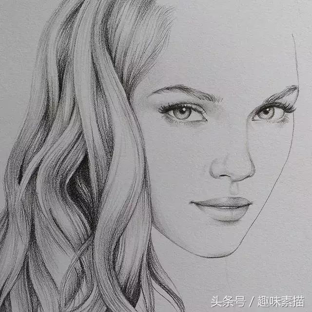 几招教你画头发,一分钟教你画头发