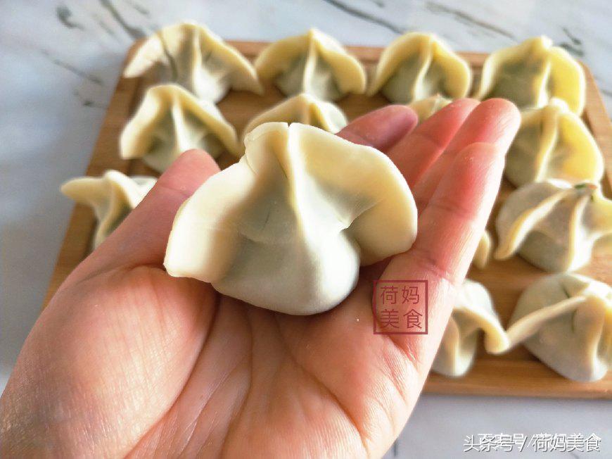 饺子韭菜馅怎么做不出水简单教程,韭菜素馅饺子怎么老是煮破皮