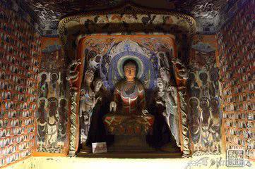 敦煌莫高窟外观最美的图片,敦煌莫高窟最小的窟的照片