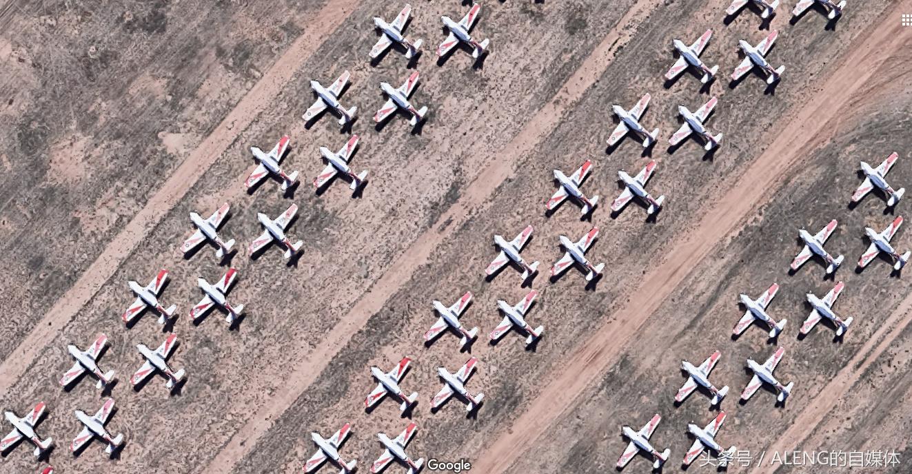 全球最大飞机坟场图片,世界最壮观飞机坟场